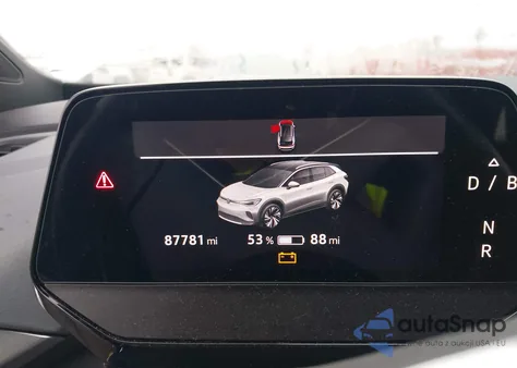 2021 Volkswagen Id.4 Pro из США, поврежденный, VIN WVGRMPE2XMP043574